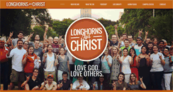 Desktop Screenshot of longhornsforchrist.org